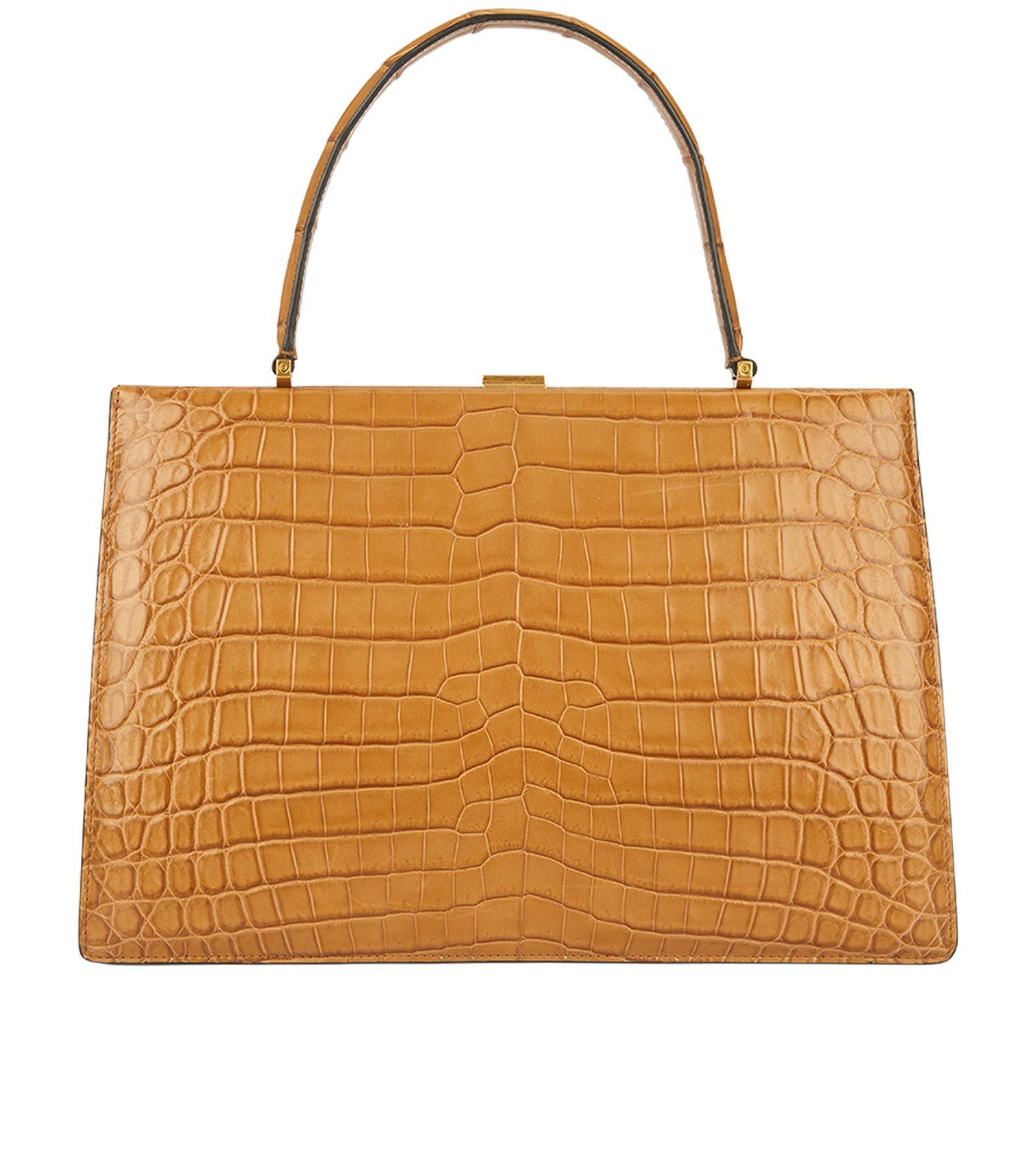 Medium Crocodile Clasp Bag C line Designer Exchange Buy Sell